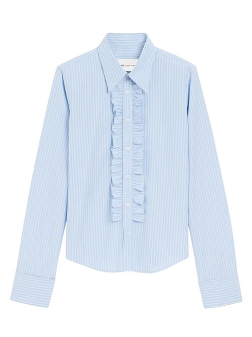 Fitted shirt with jabot AMI PARIS | FSH821CO02194844